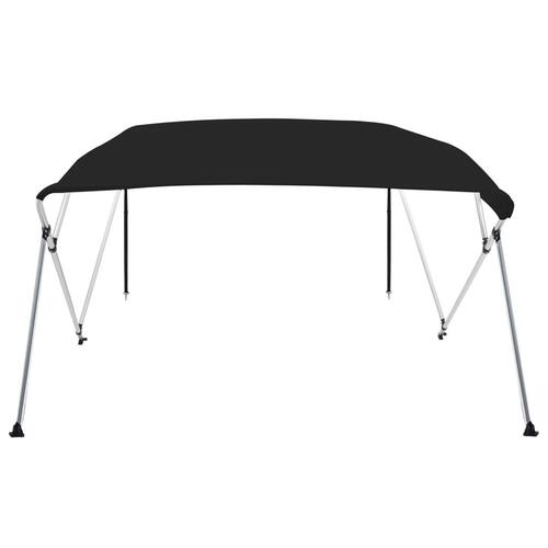 Biminitop med 4 buer 243x196x137 cm sort