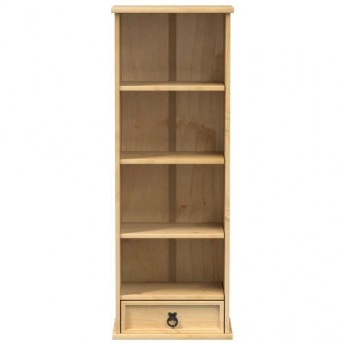 CD-reol Corona 40 x 30 x 110 cm i massivt fyrretræ