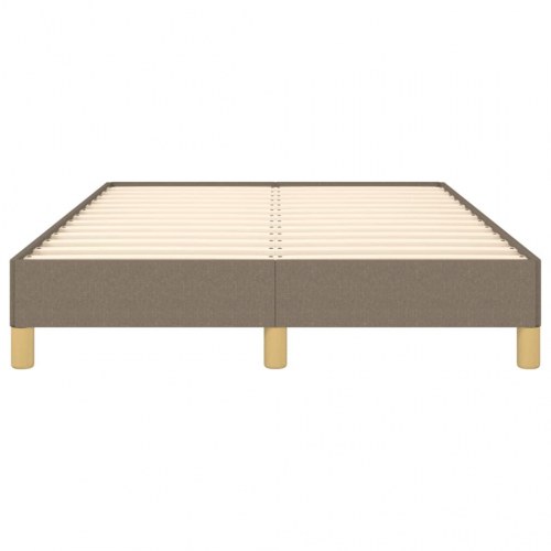 Sengeramme uden madras 120x190 cm - stof, gråbrun