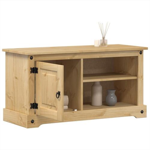 Tv-bord Corona 100x40x52 cm massivt fyrretræ