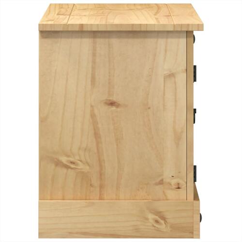 Tv-bord Corona 100x40x52 cm massivt fyrretræ
