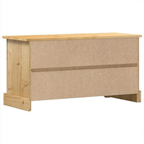 Tv-bord Corona 100x40x52 cm massivt fyrretræ