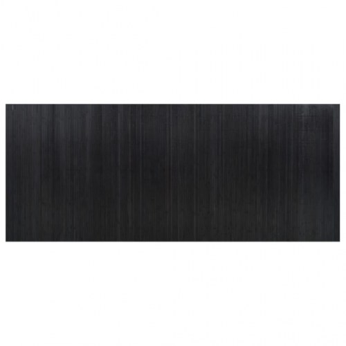 Rumdeler i bambus - 400 × 165 cm, sort
