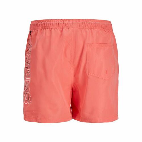 Badetøj til Mænd Jack & Jones Double Logo Koral 128 cm