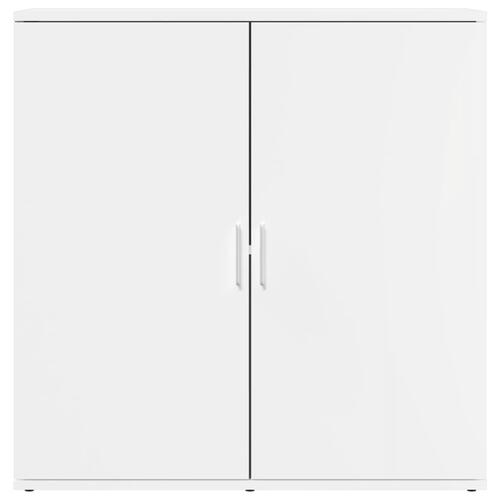 Skab 79x38x80 cm konstrueret træ hvid