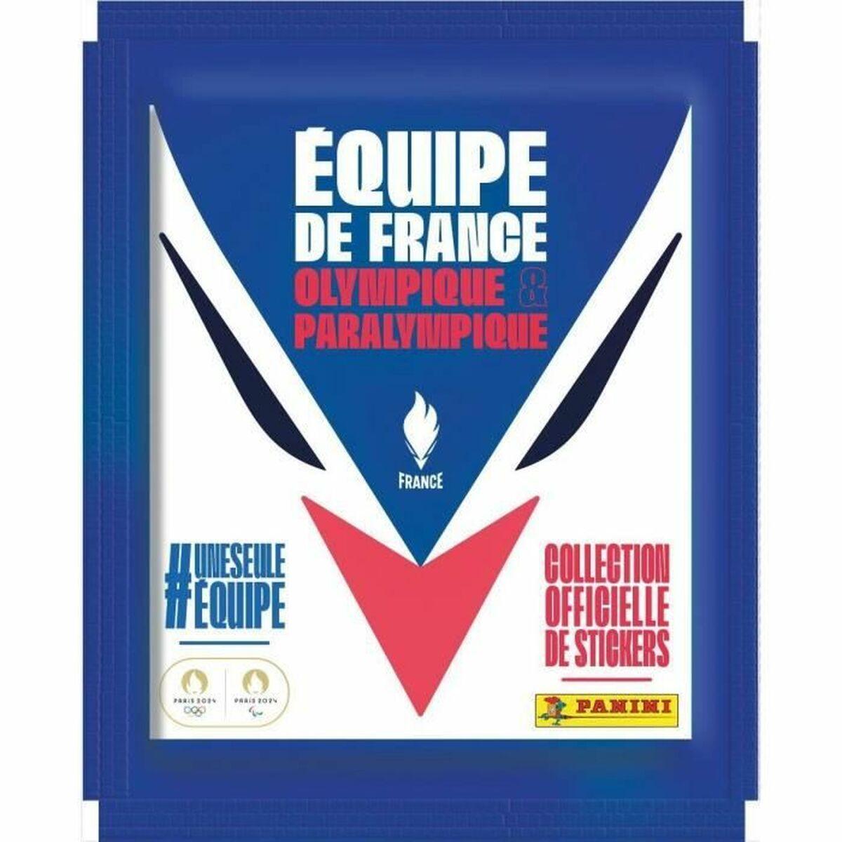 Sæt Med Klistermærker Panini Jo 2024 Equipe De France 23 Dele