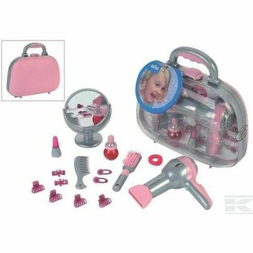 Sæt til Børnefrisør Klein Braun Pink Grå