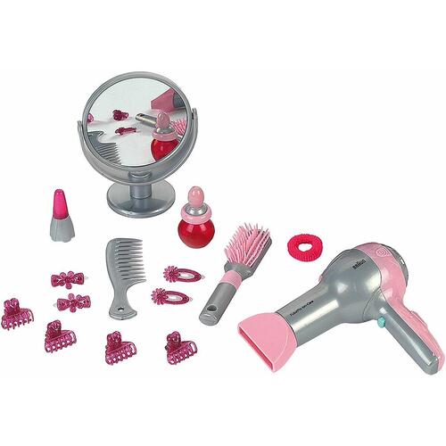 Sæt til Børnefrisør Klein Braun Pink Grå