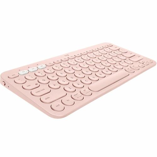 Trådløst tastatur Logitech K380 Pink Spansk qwerty
