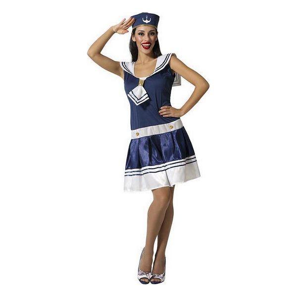 Kostume til voksne Matros kvinde M/L