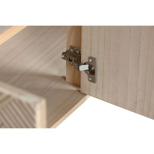 Skænk - natur, paulownia træ og MDF, 120 × 34 × 76 cm