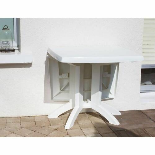 Sammenklappeligt bord Grosfillex Vega Harpiks 118 x 77 x 72 cm