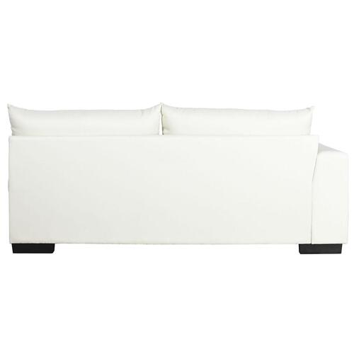 Chaiselong sofa Beige Flødefarvet Træ Moderne 386 x 218 x 88 cm