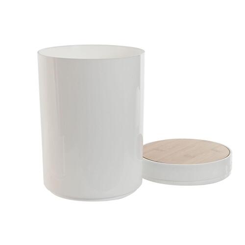 Skraldespand Home ESPRIT Hvid Natur 5 L