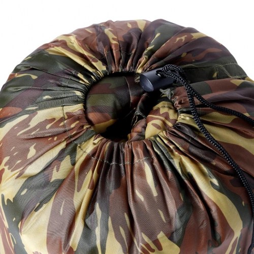 3-sæsons mumie-sovepose til voksne - camouflage