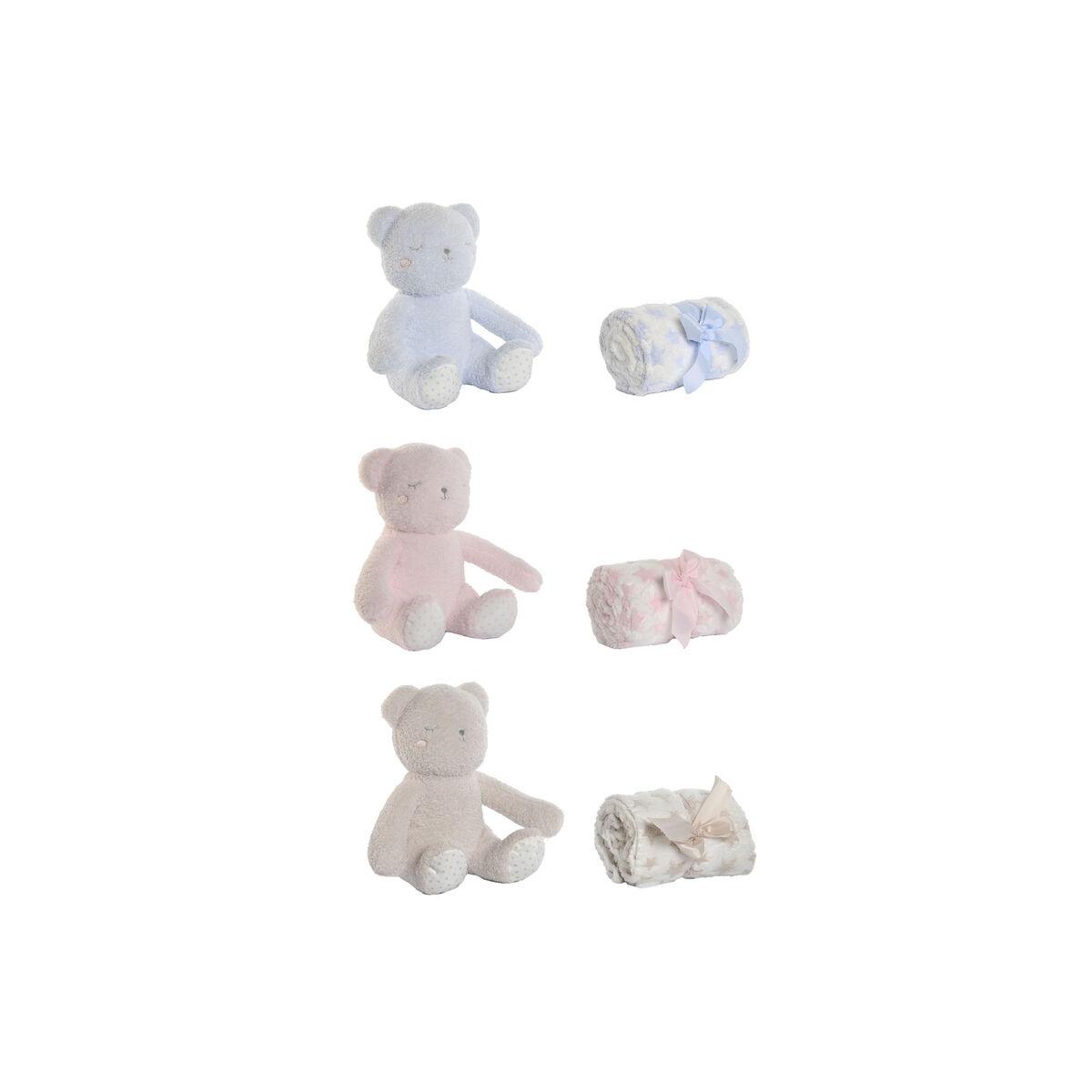 Gavesæt Til Baby Home Esprit Blå Beige Pink Polyester 3 Enheder