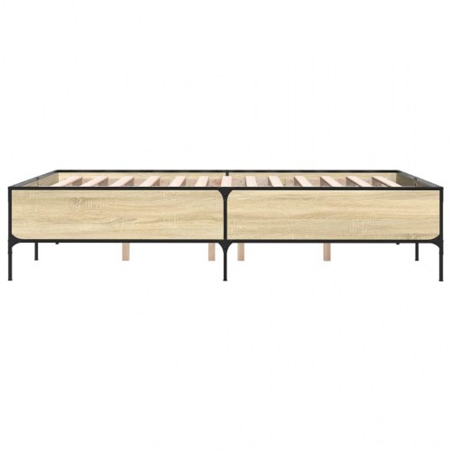 Sengeramme 150 x 200 cm i sonoma-eg
