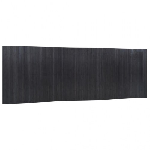 Rumdeler i bambus - 600 × 165 cm, grå