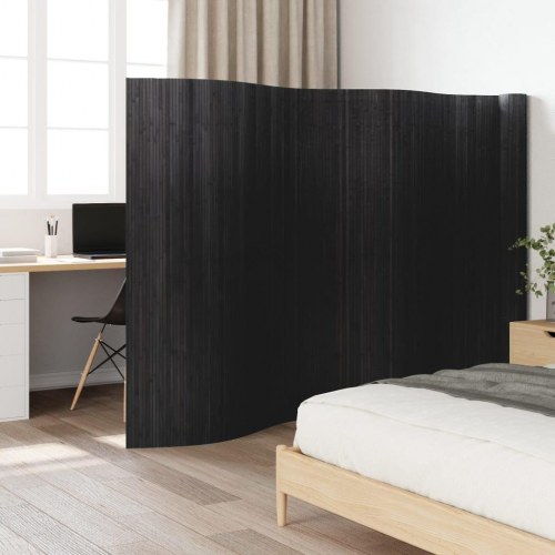 Rumdeler i bambus - 800 × 165 cm, grå