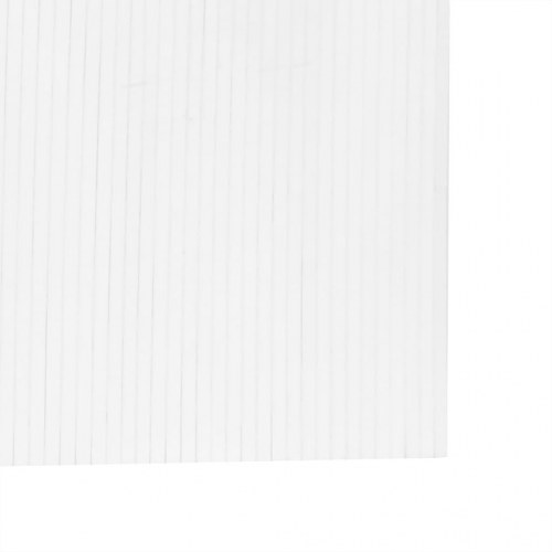 Rumdeler i bambus - 800 × 165 cm, hvid