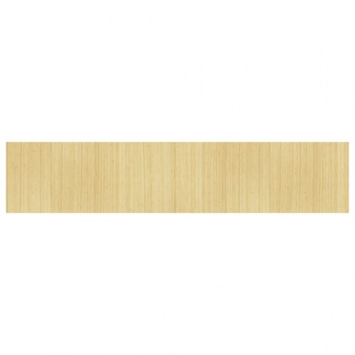 Rumdeler i bambus - 800 × 165 cm, lys naturfarve