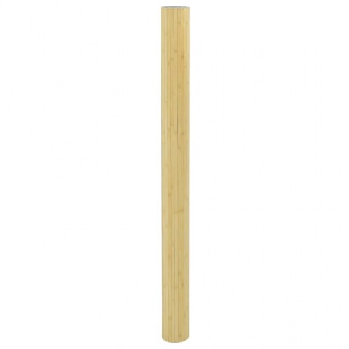 Rumdeler i bambus - 800 × 165 cm, lys naturfarve
