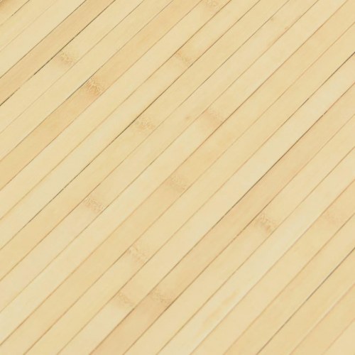 Rumdeler i bambus - 600 × 165 cm, lys naturfarve