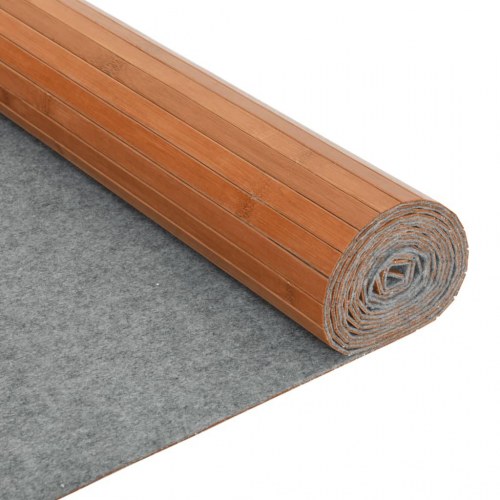 Rumdeler i bambus - 800 × 165 cm, brun