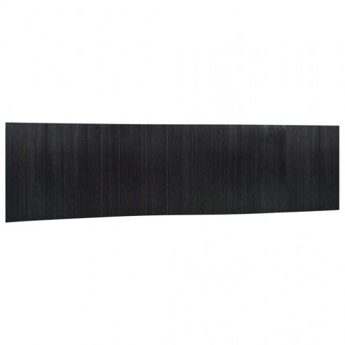 Rumdeler i bambus - 800 × 165 cm, sort
