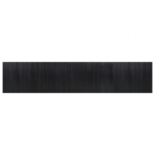 Rumdeler i bambus - 800 × 165 cm, sort