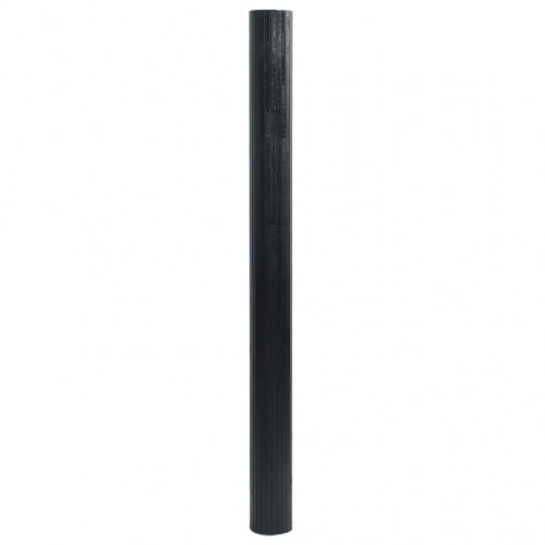 Rumdeler i bambus - 800 × 165 cm, sort