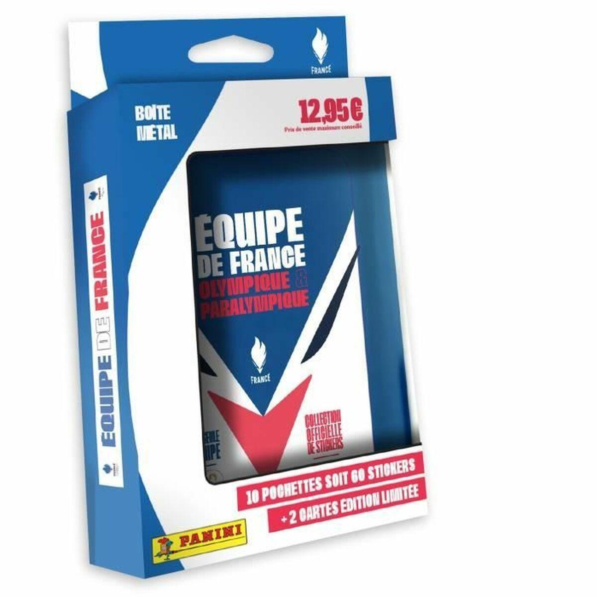 Klistermærker Panini Olympique France 10 Dele