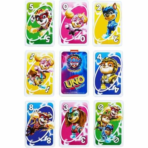Brætspil Mattel Uno Junior Paw Patrol