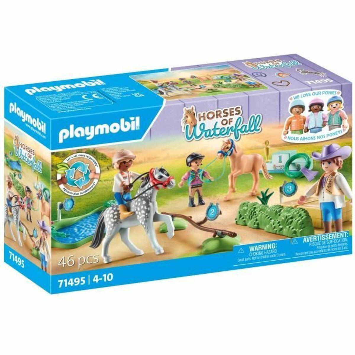 Playset Playmobil 71495 Horses Of Waterfall