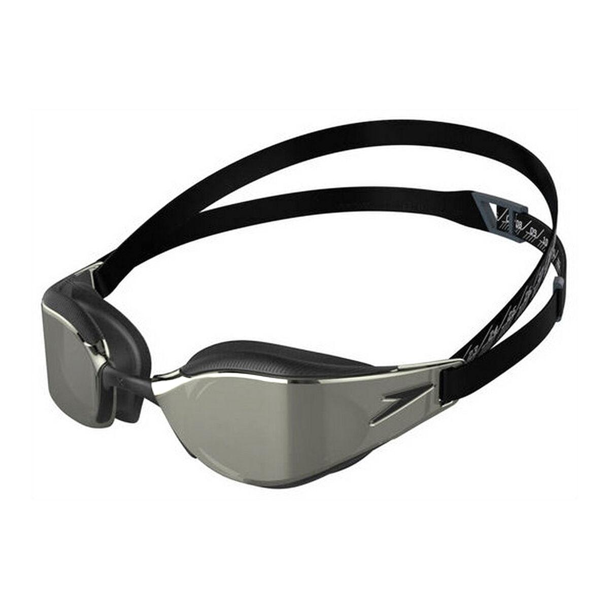 Svømmebriller til Voksne Speedo Fastskin Hyper Elite Mirror Sort Voksne