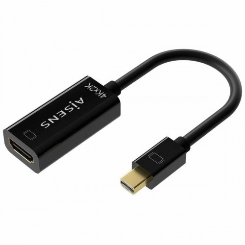 DisplayPort-kabel Mini DisplayPort til HDMI - Aisens - 15 cm - Sort