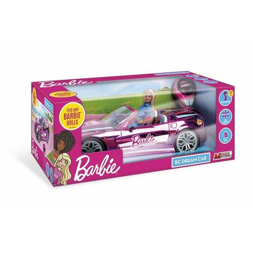 Fjernstyret Bil Barbie Dream car 1:10 40 x 17,5 x 12,5 cm