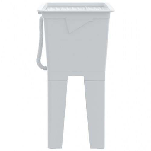 Vaskekar 59x41x75 resin hvid