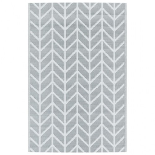 Udendørstæppe ARAKIL 190x290 cm PP grå