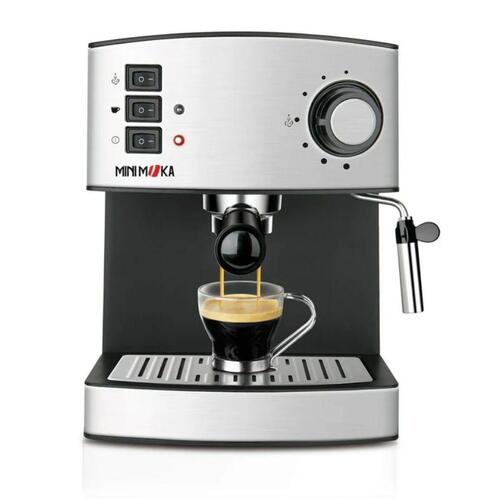 Hurtig manuel kaffemaskine Taurus CM-1821 MINIMOKA Sort Stål 850 W 1,6 L