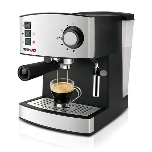Hurtig manuel kaffemaskine Taurus CM-1821 MINIMOKA Sort Stål 850 W 1,6 L