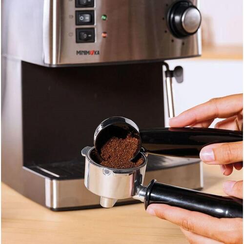 Hurtig manuel kaffemaskine Taurus CM-1821 MINIMOKA Sort Stål 850 W 1,6 L
