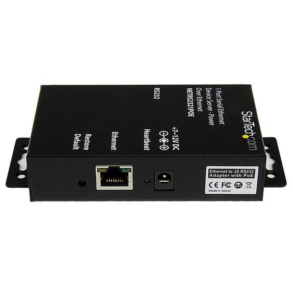USB Hub Startech NETRS2321POE Sort