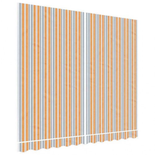 Markisedug 3 x 2,5 m - stribet, flerfarvet