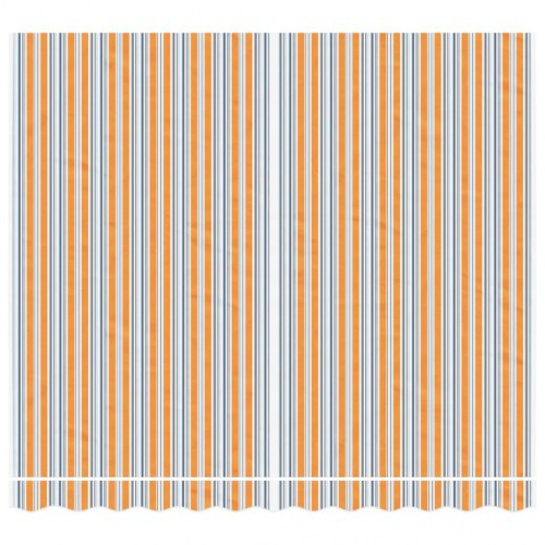 Markisedug 3 x 2,5 m - stribet, flerfarvet
