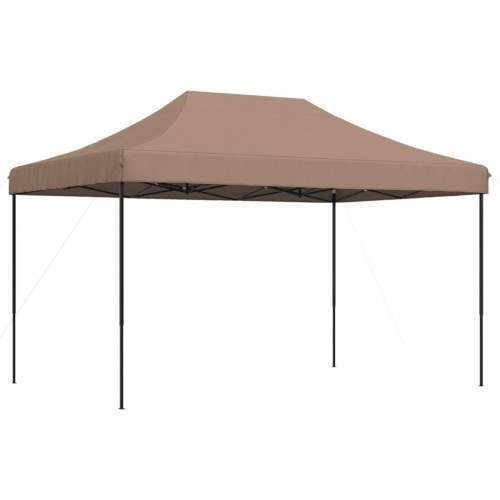 Foldbart pop up-festtelt 440 × 292 × 315 cm - brun