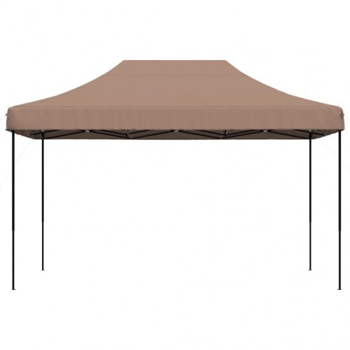 Foldbart pop up-festtelt 440 × 292 × 315 cm - brun