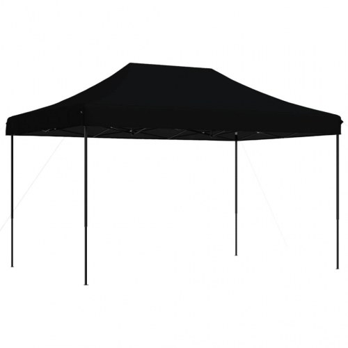 Foldbart pop up-festtelt 440 × 292 × 315 cm - sort