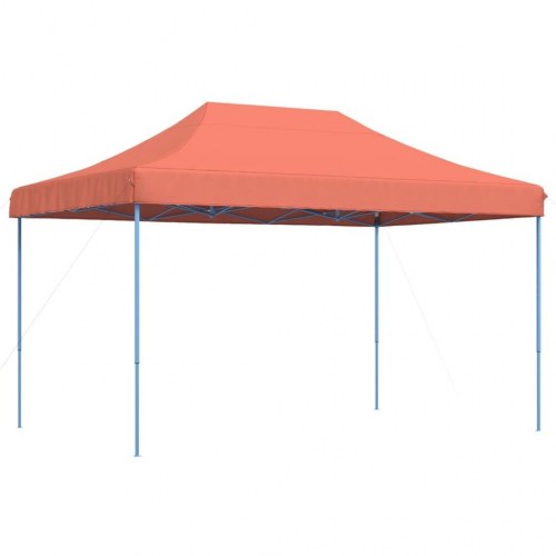 Foldbart pop up-festtelt 440 × 292 × 315 cm - terracotta