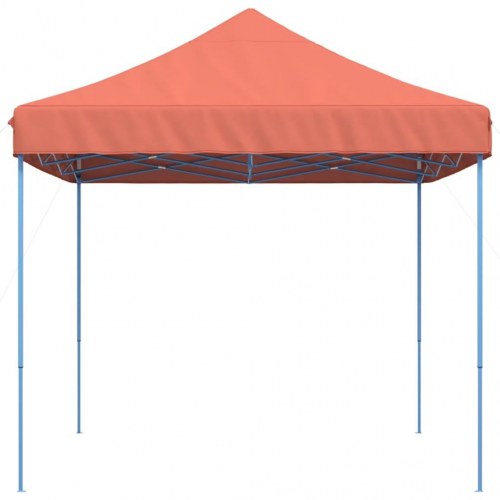 Foldbart pop up-festtelt 440 × 292 × 315 cm - terracotta